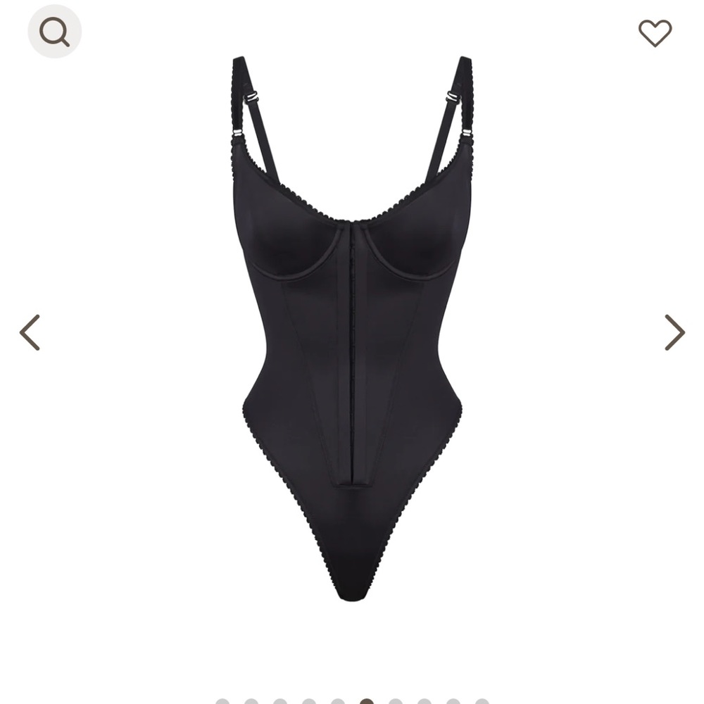NWT! Skims satin bodysuit
